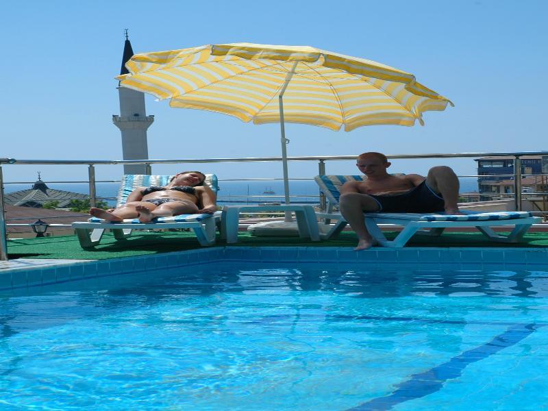 Hotel Ergun Alanya Exteriör bild